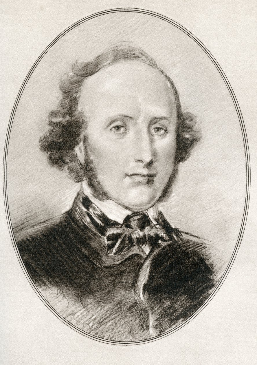 Jakob Ludwig Felix Mendelssohn Bartholdy, fra Living Biographies of Great Composers av Gordon Ross