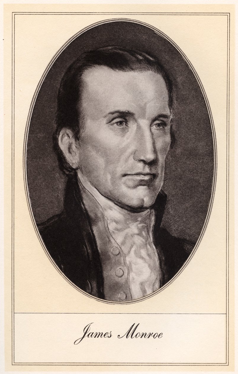 James Monroe, USAs femte president, tidlig på 1900-tallet. av Gordon Ross