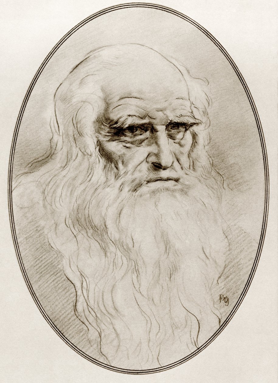Leonardo di ser Piero da Vinci, fra Living Biography of Great Painters av Gordon Ross
