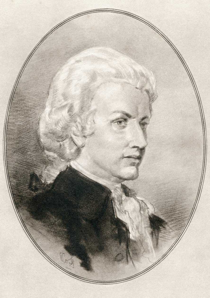 Wolfgang Amadeus Mozart, fra Living Biographies of Great Composers av Gordon Ross