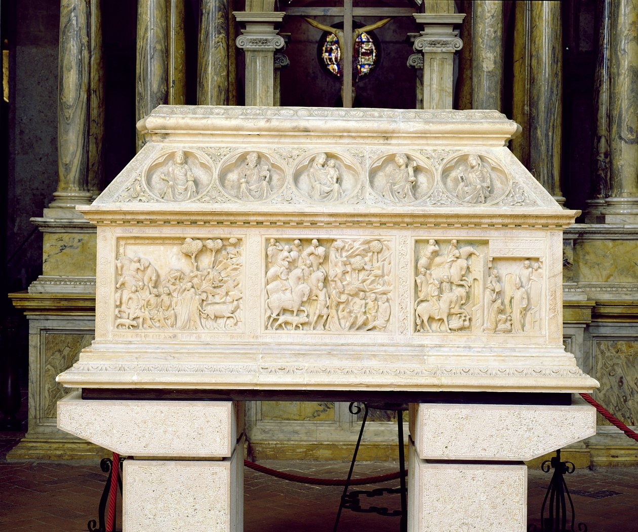 Arca di San Cerbone (marmor) (se også 264452) av Goro di Gregorio