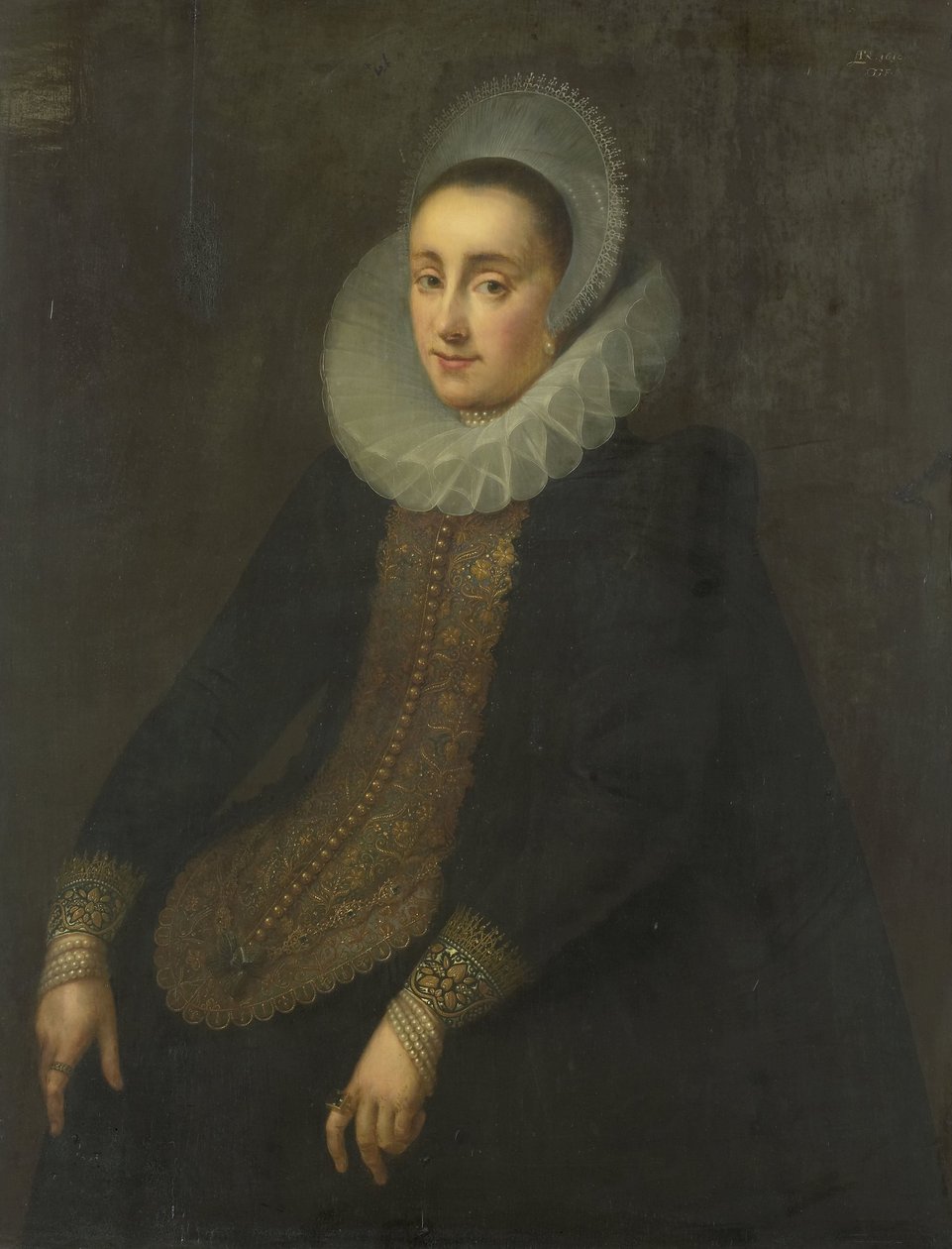 Lucretia del Prado, kone til Jeremias Boudinois av Gortzius Geldorp