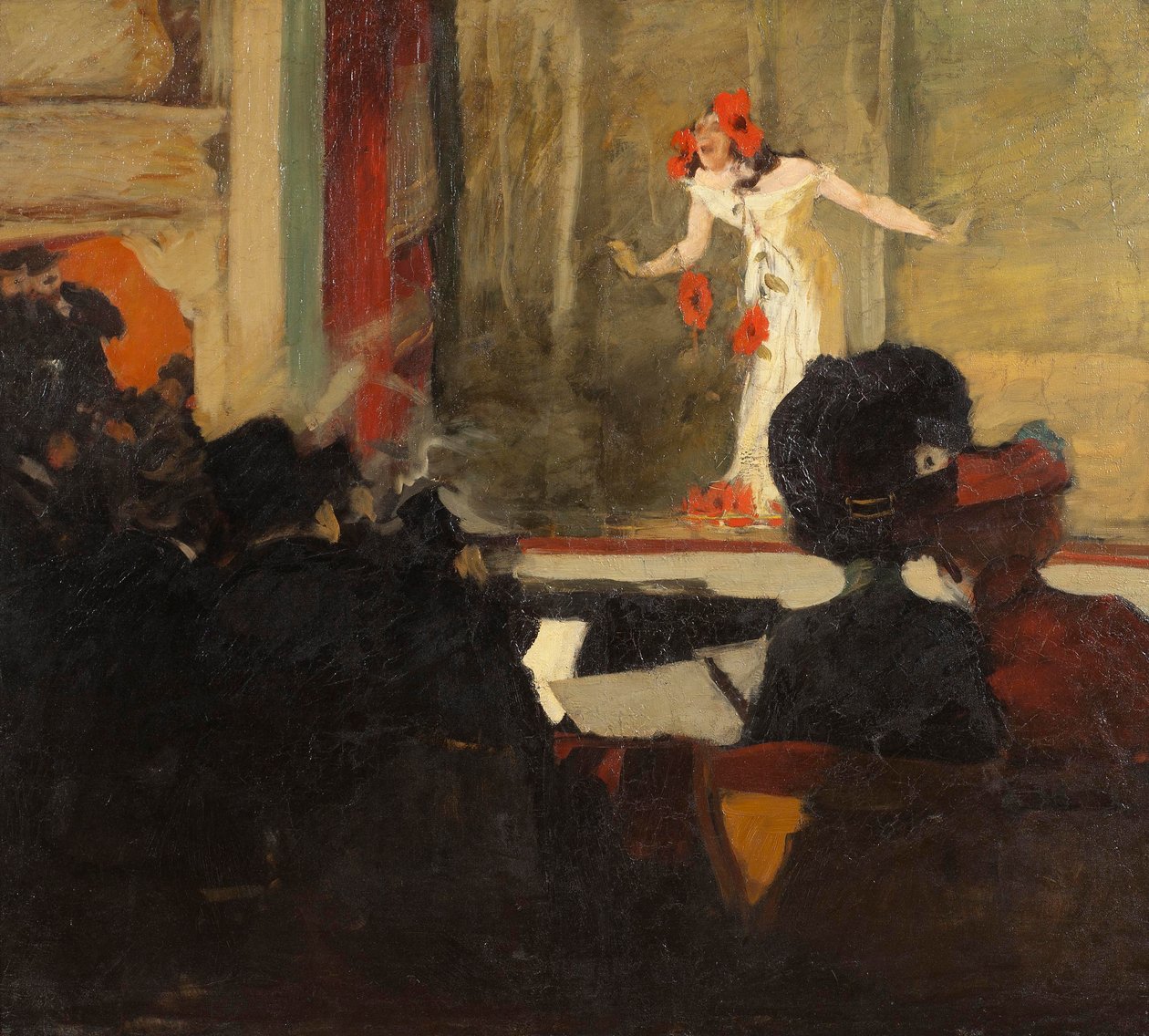 Music-Hall Scene, ca. 1900 av Gosta von Hennigs