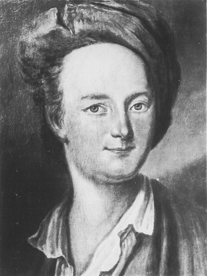 Hempel, G., portrett av Ewald Christian von Kleist, bilde, Halberstadt, museer i byen Halberstadt, Gleimhaus av Gottfried Hempel