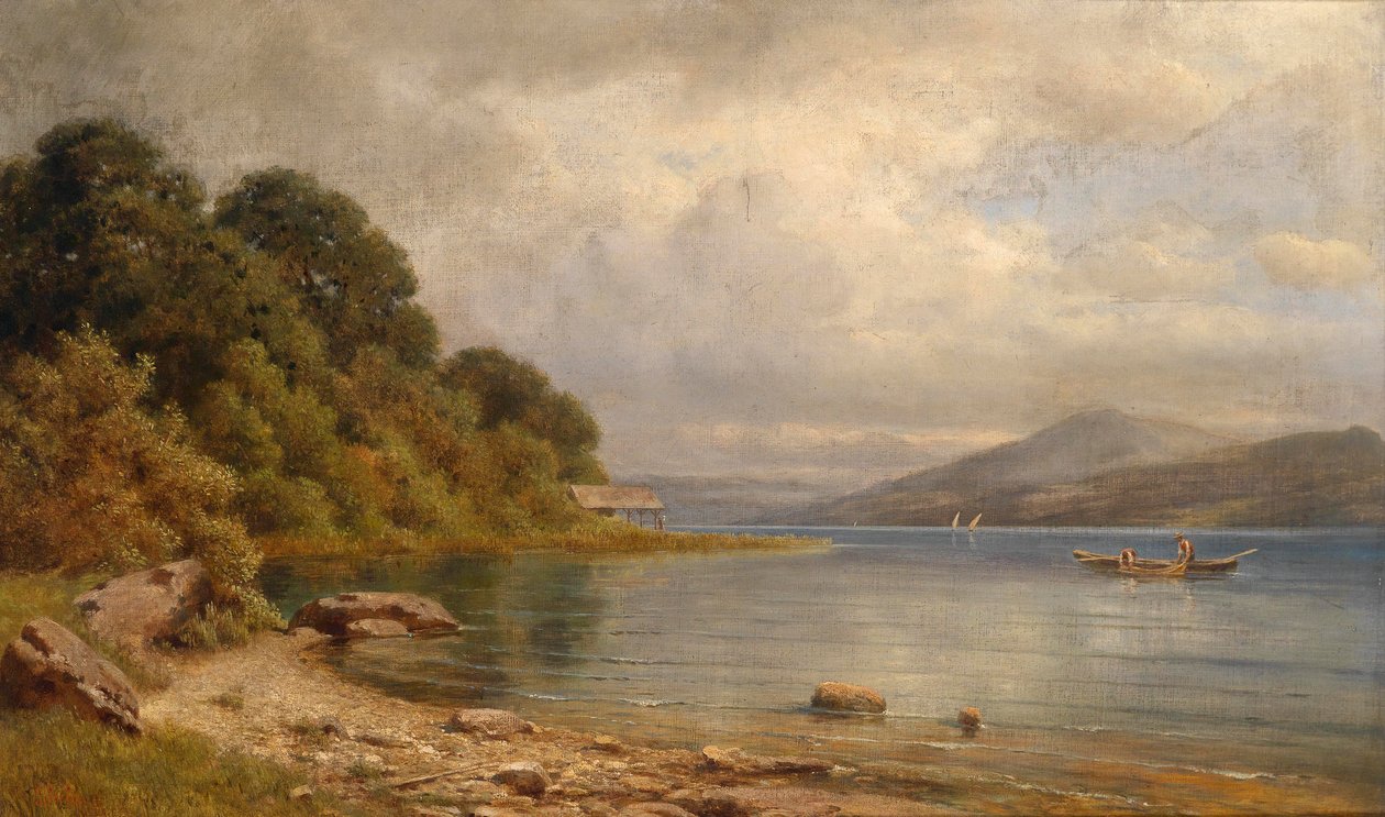 Wörthersee nær Velden av Gottfried Seelos