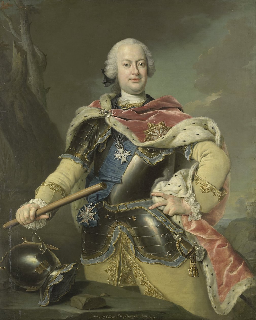 Friedrich Christian (1722-63), kurfyrst av Sachsen og konge av Polen av Gottfried Boy
