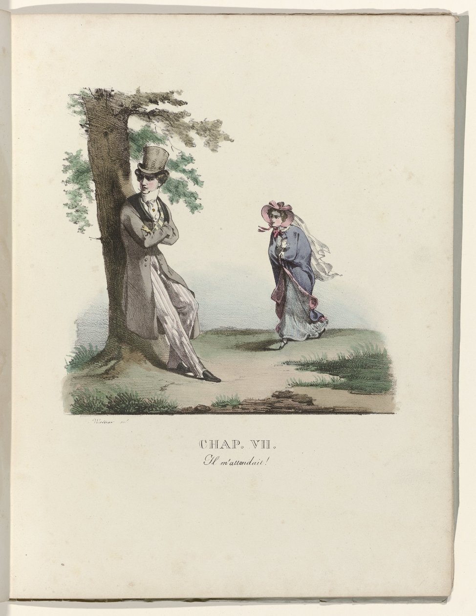 The Born of a Milliner, 1828: Kap. VII: Han ventet på meg! av Gottfried Engelmann