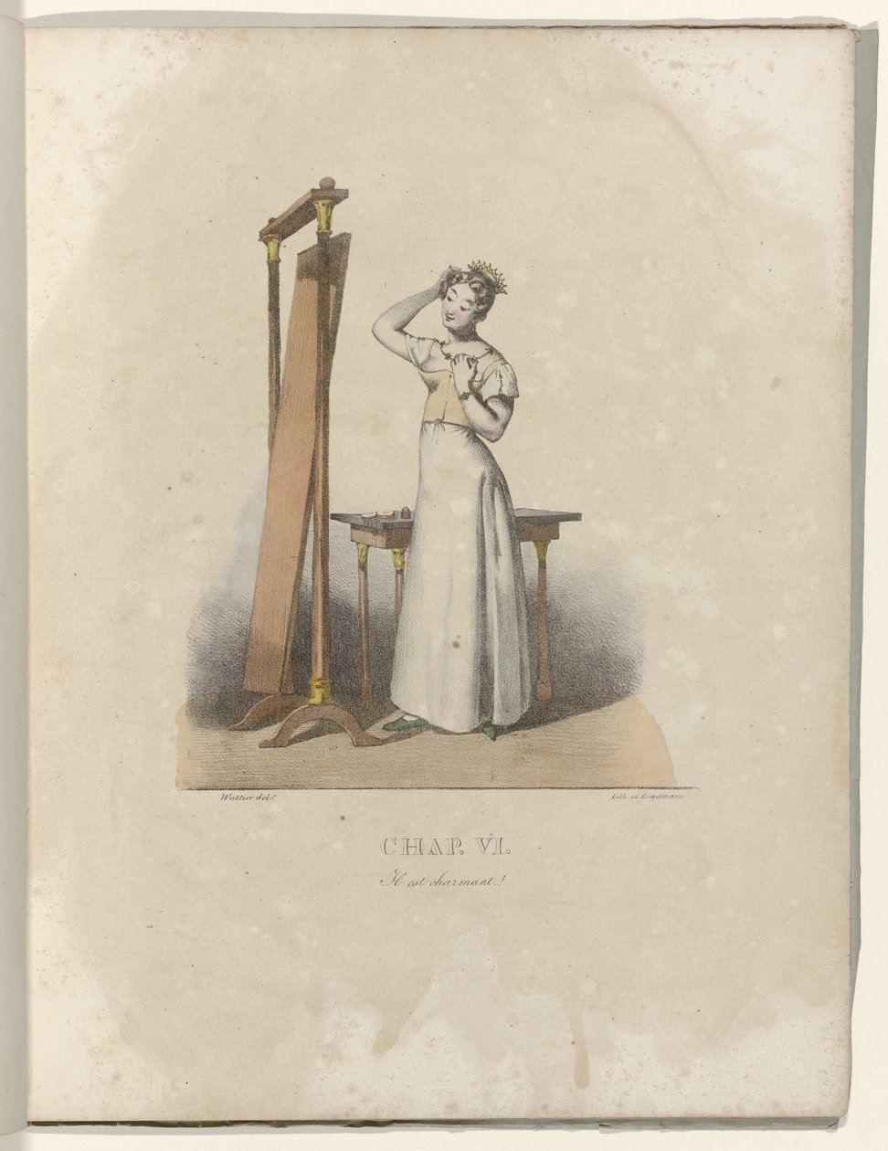The Born of a Milliner, 1828: Kap. VI: Han er sjarmerende av Gottfried Engelmann