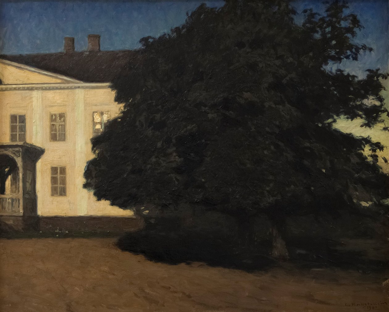 Herregården av Gottfried Kallstenius