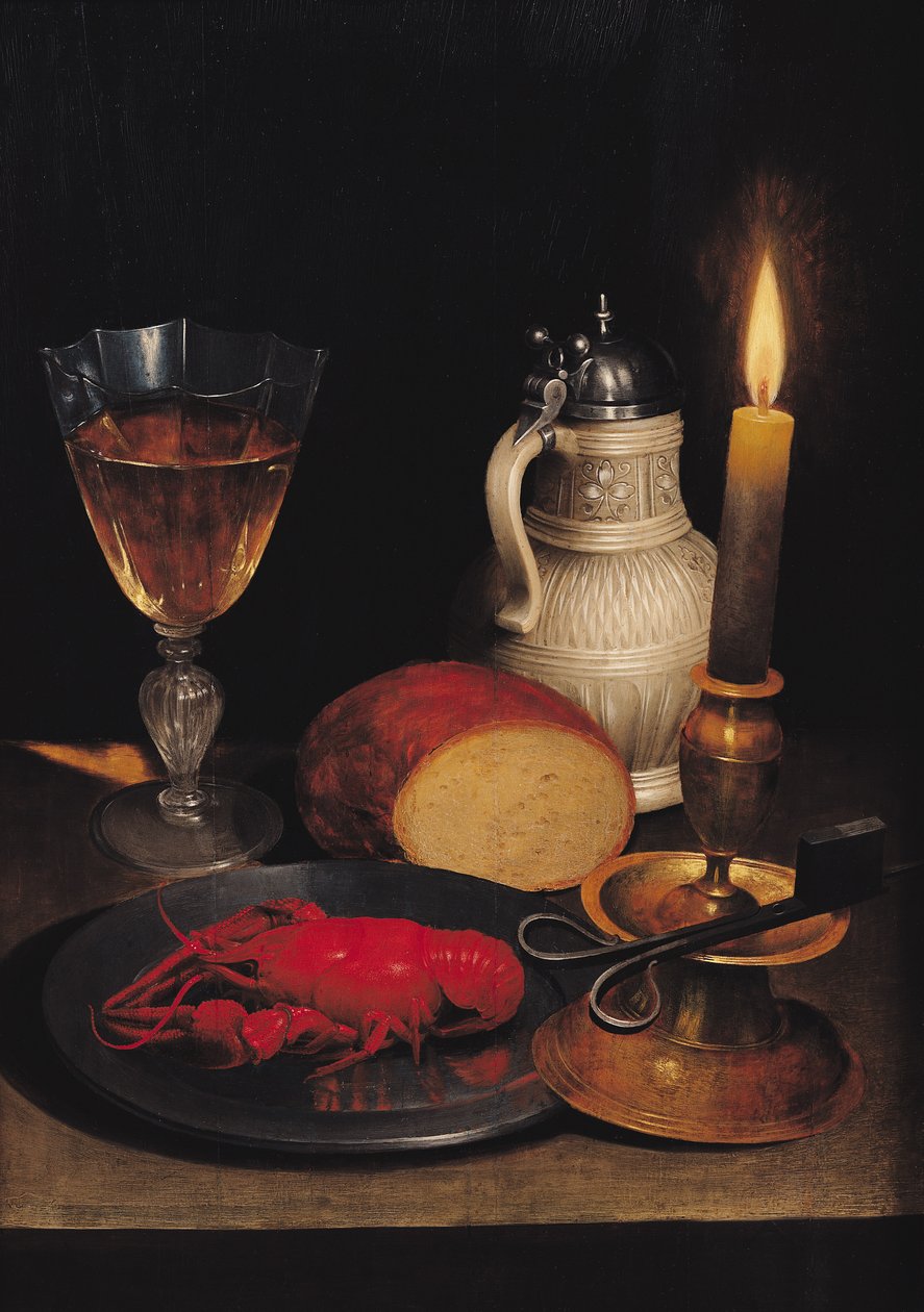 Stilleben, ca.1630-35 av Gotthardt von Wedig