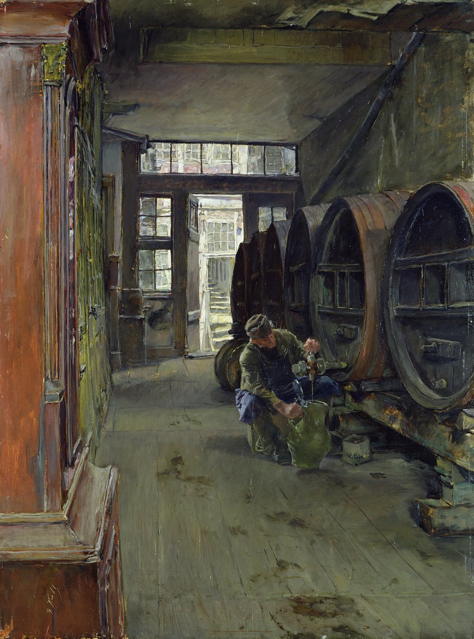 I eddikfabrikken i Hamburg, 1891 av Gotthardt Johann Kuehl