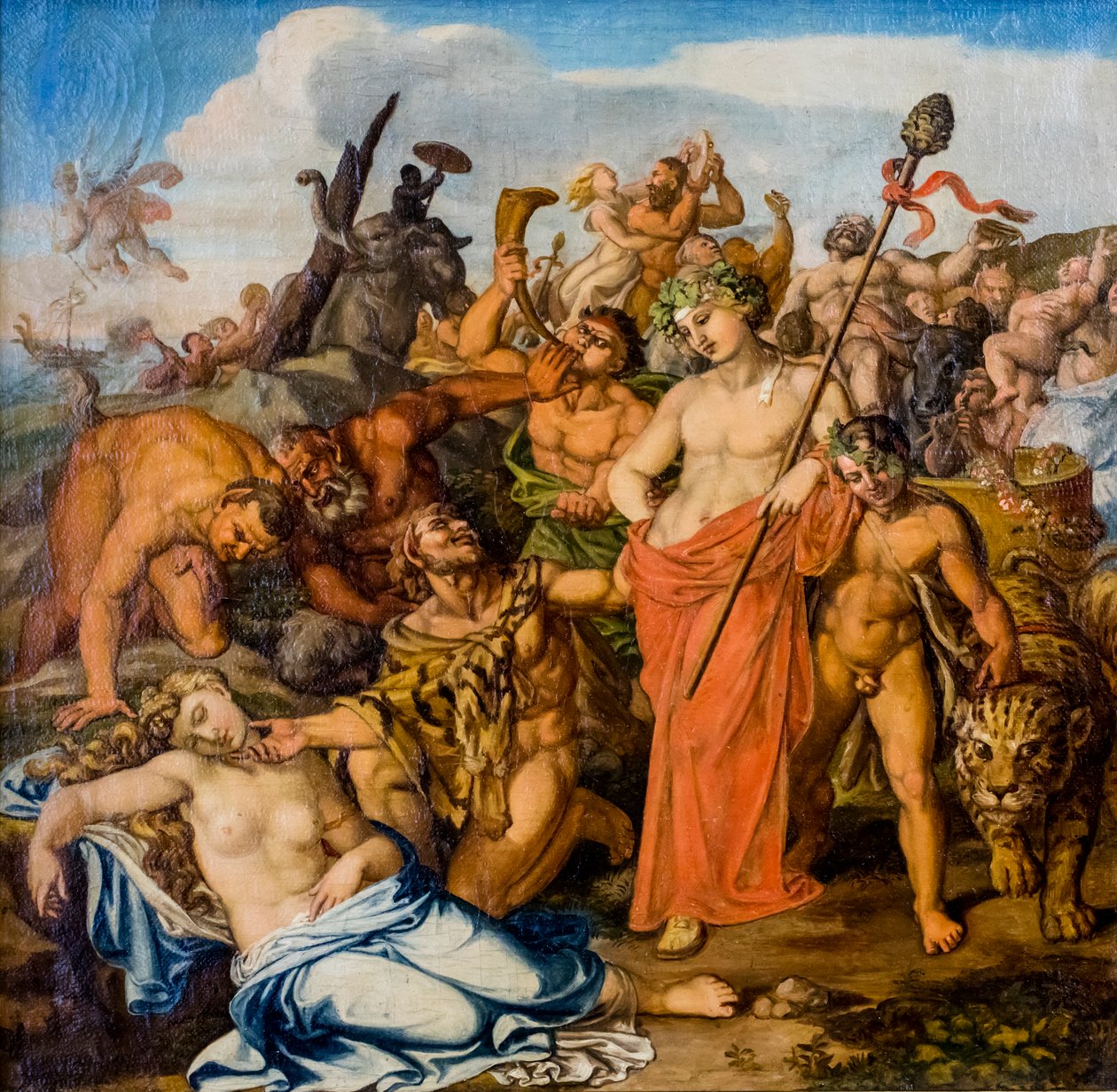 Bacchus og Ariadne av Gottlieb Schick