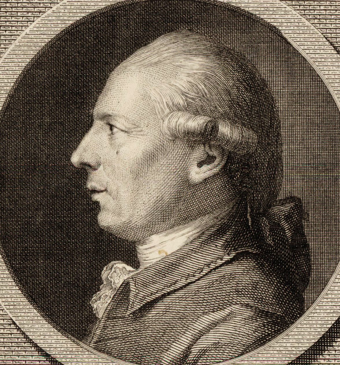 Portrett av François-André Danican Philidor 1726-1795, 1780. av Gottlob August Liebe