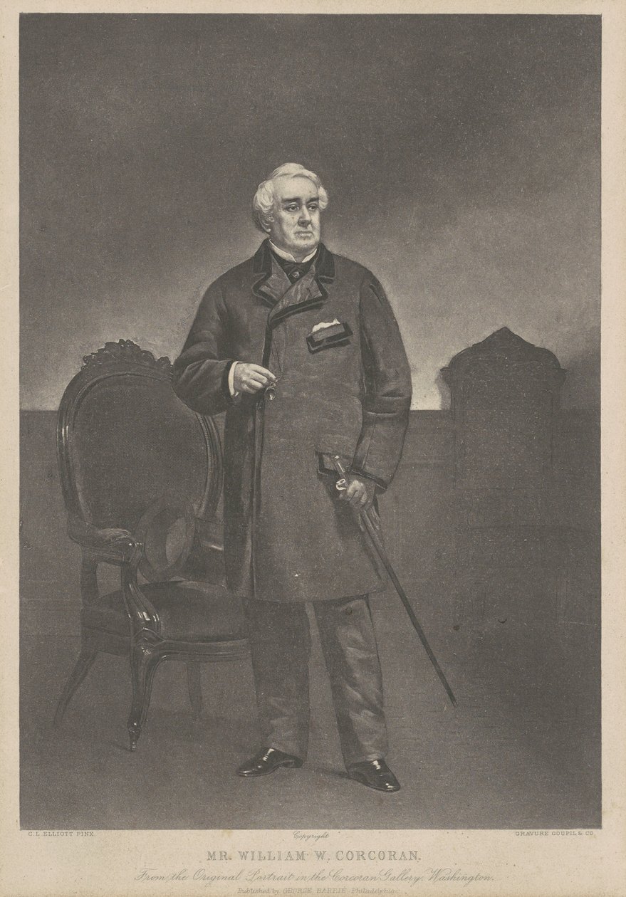 Mr. William W. Corcoran av Goupil and Company, after Charles Loring Elliott