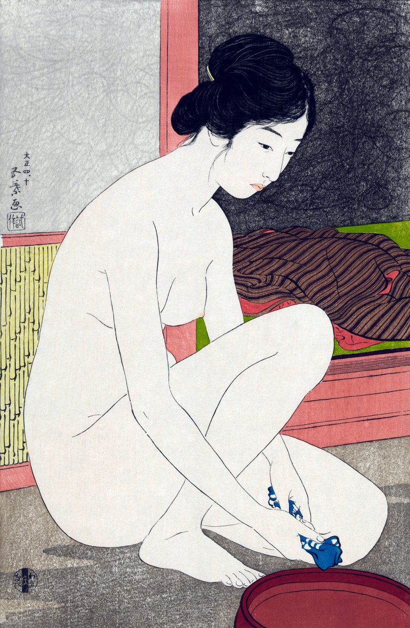 Woman After Bath av Goyo Hashiguchi av Goyo Hashiguchi