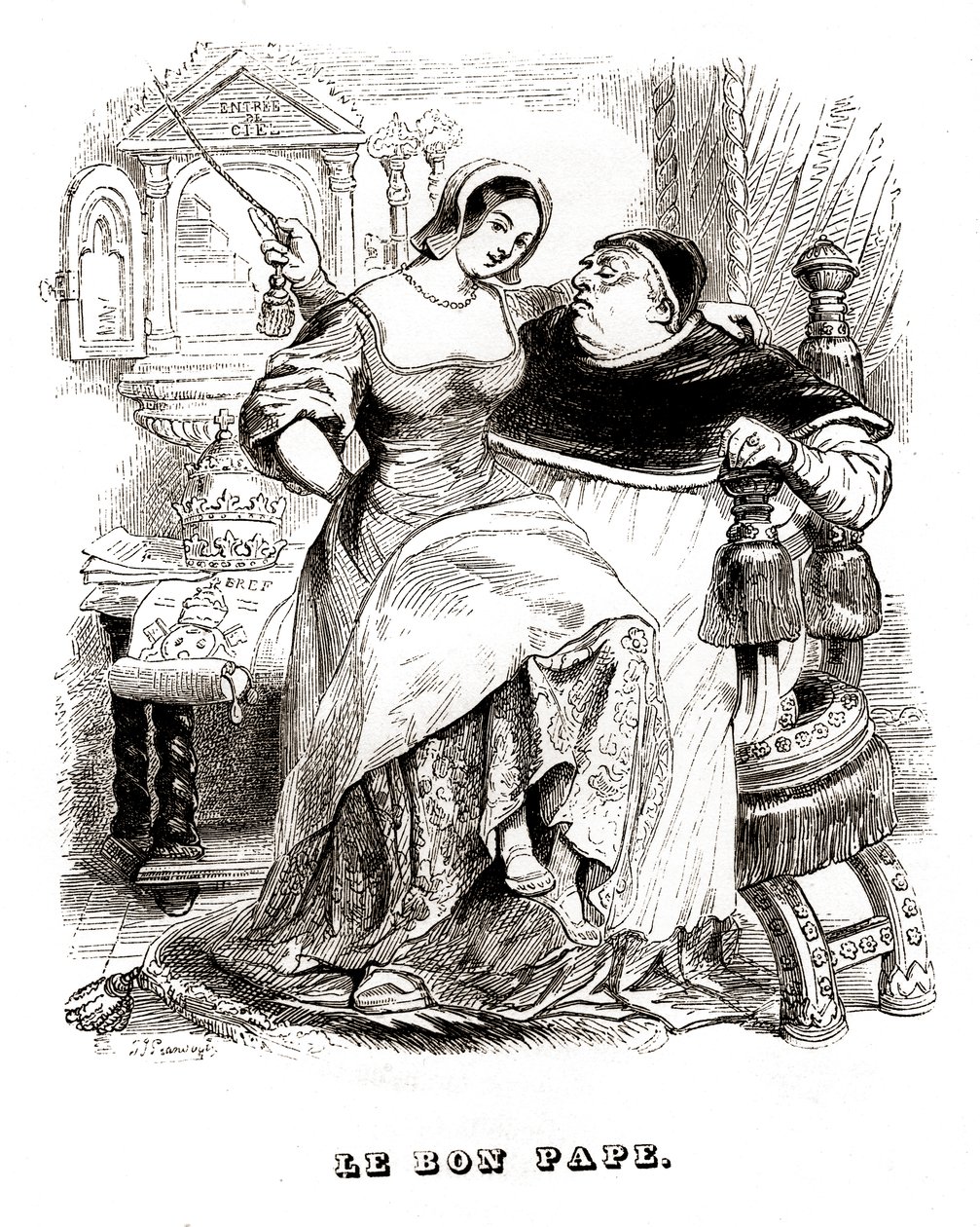 Den gode pave: Tid av Grandville (1803 47)