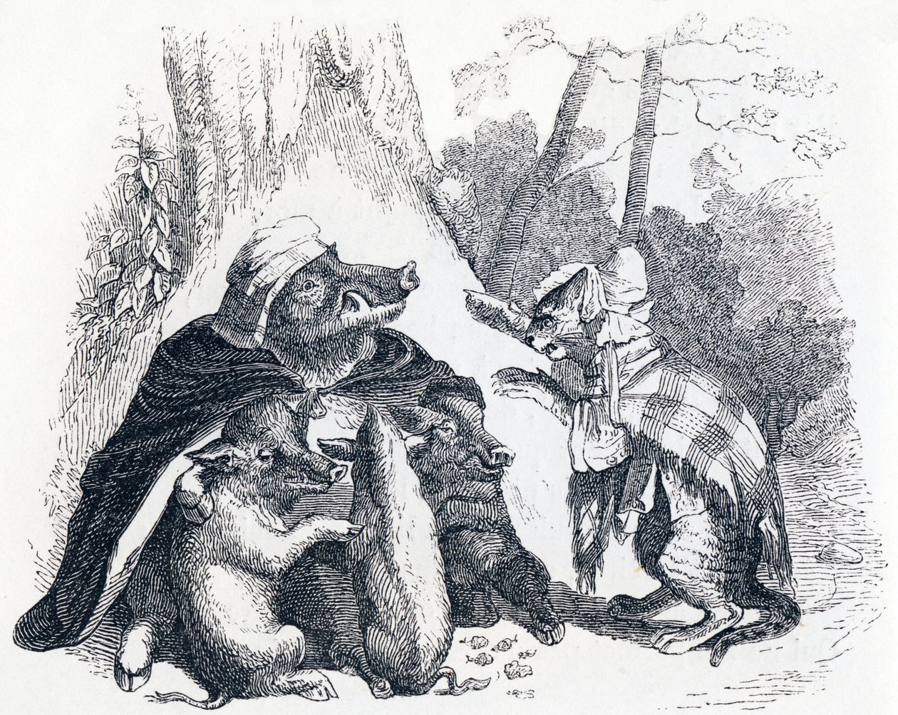 Ørnen, villsvinet og fitten (L
