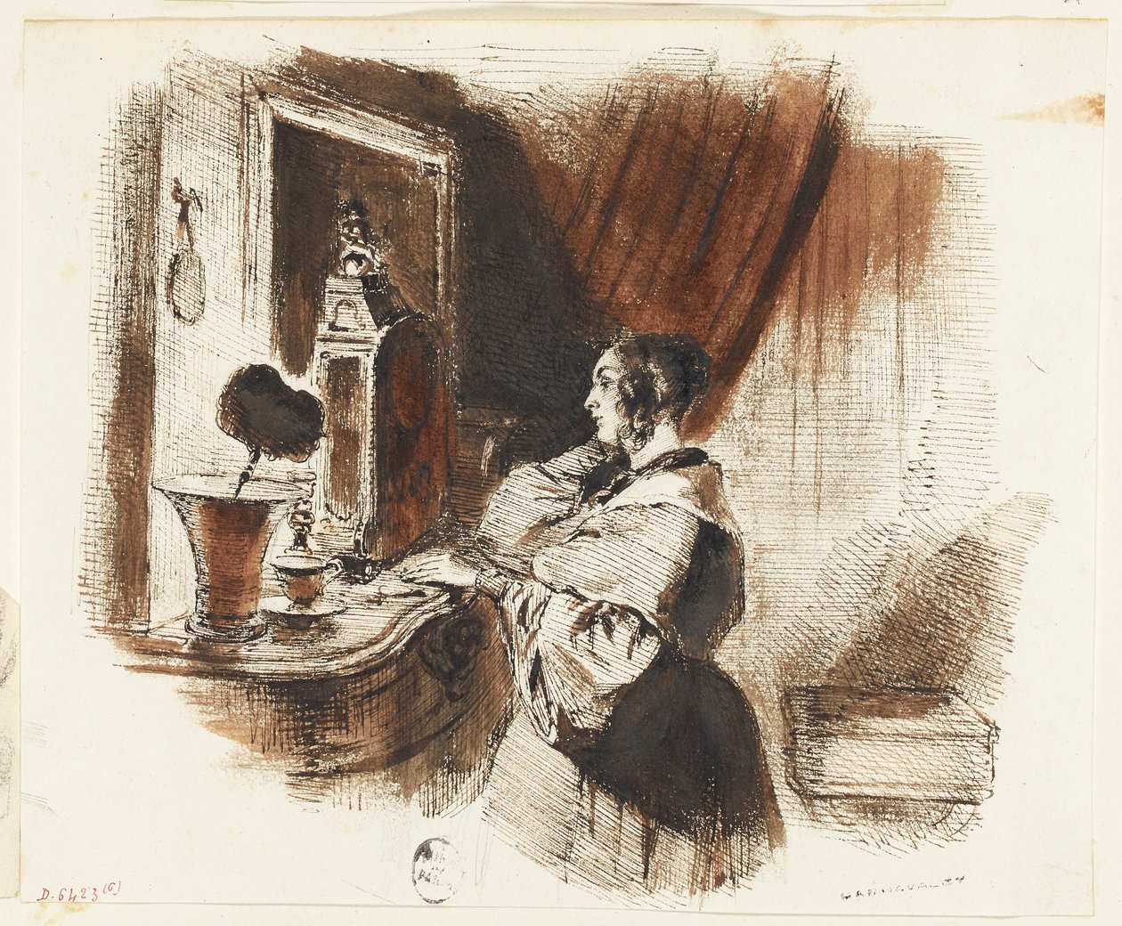 Guiaud-album, side 2 av Grandville