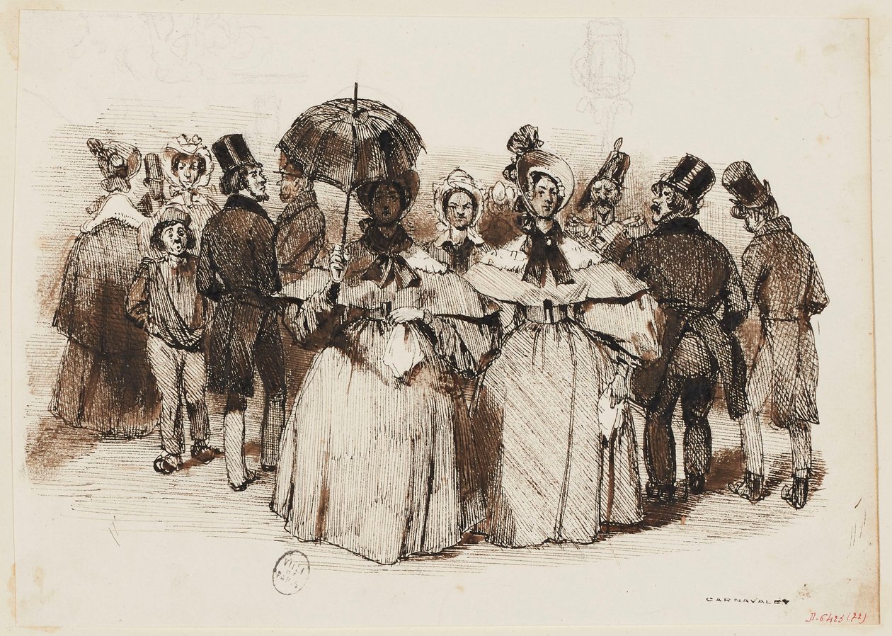 Elegante mennesker av Grandville