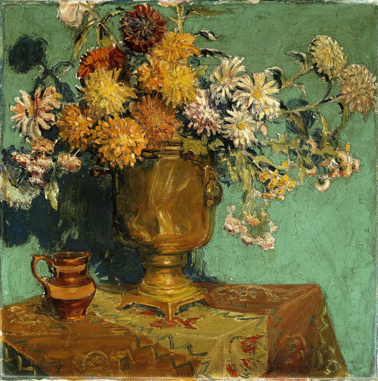 Blomster til Alice, 1928 av Grant Wood