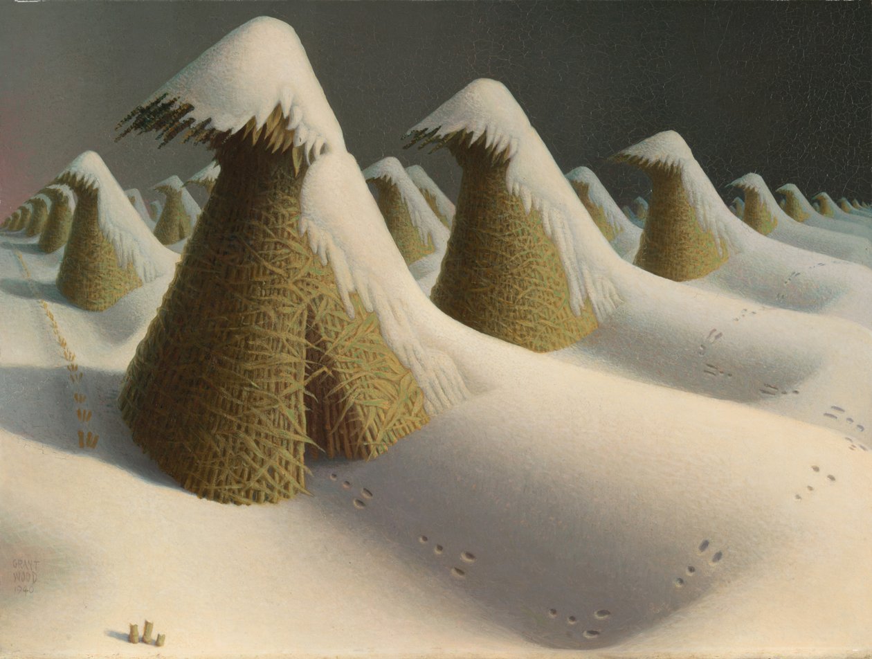 januar 1940-41 av Grant Wood