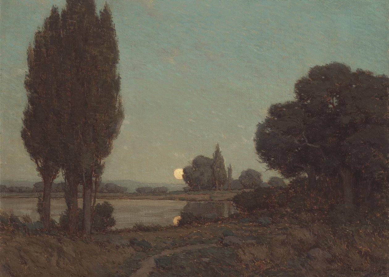 Moonlight Reflections av Granville Redmond