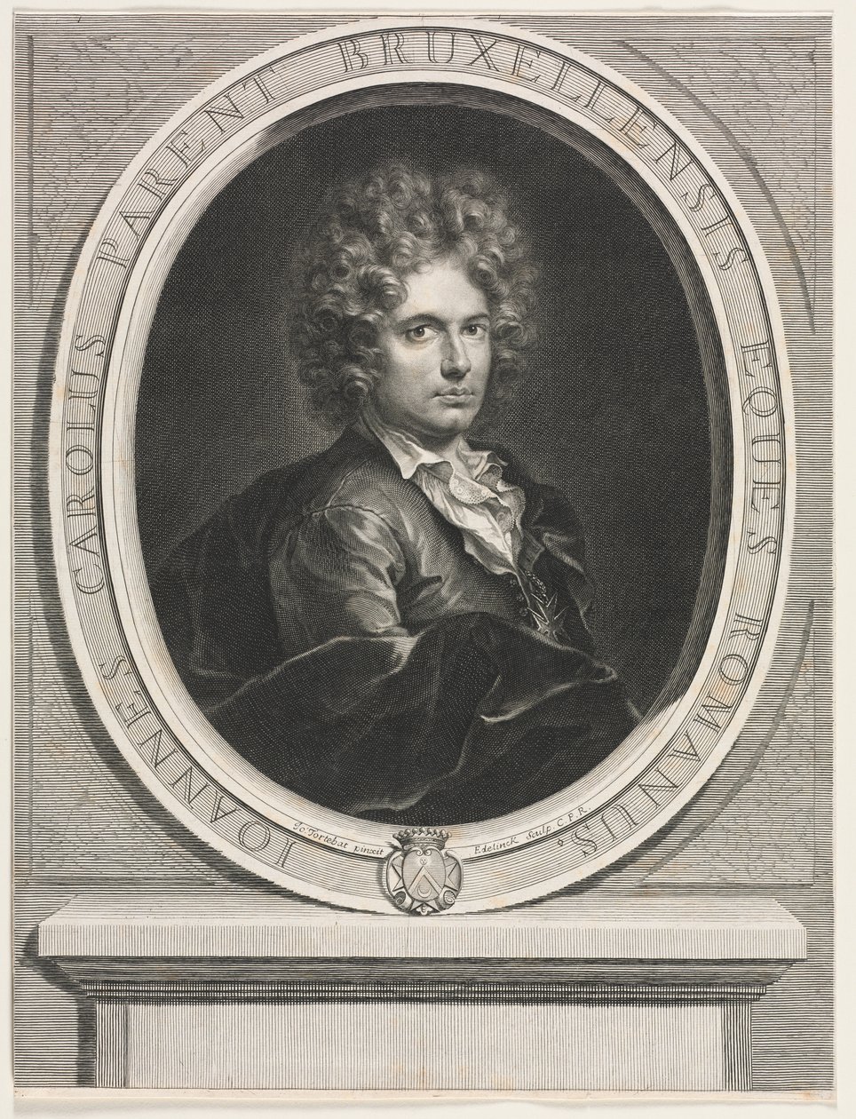 Jean Charles forelder av Gérard Edelinck