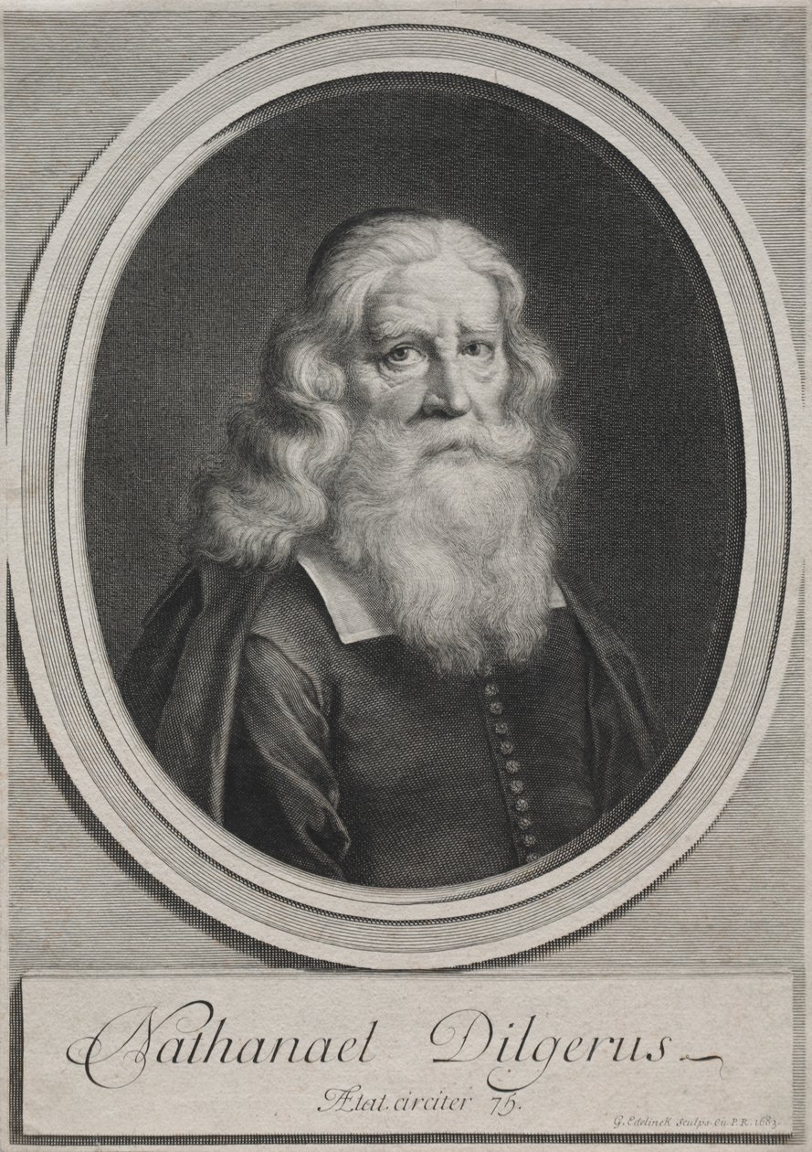 Nathanael Dilgerus, minister i Danzig av Gérard Edelinck