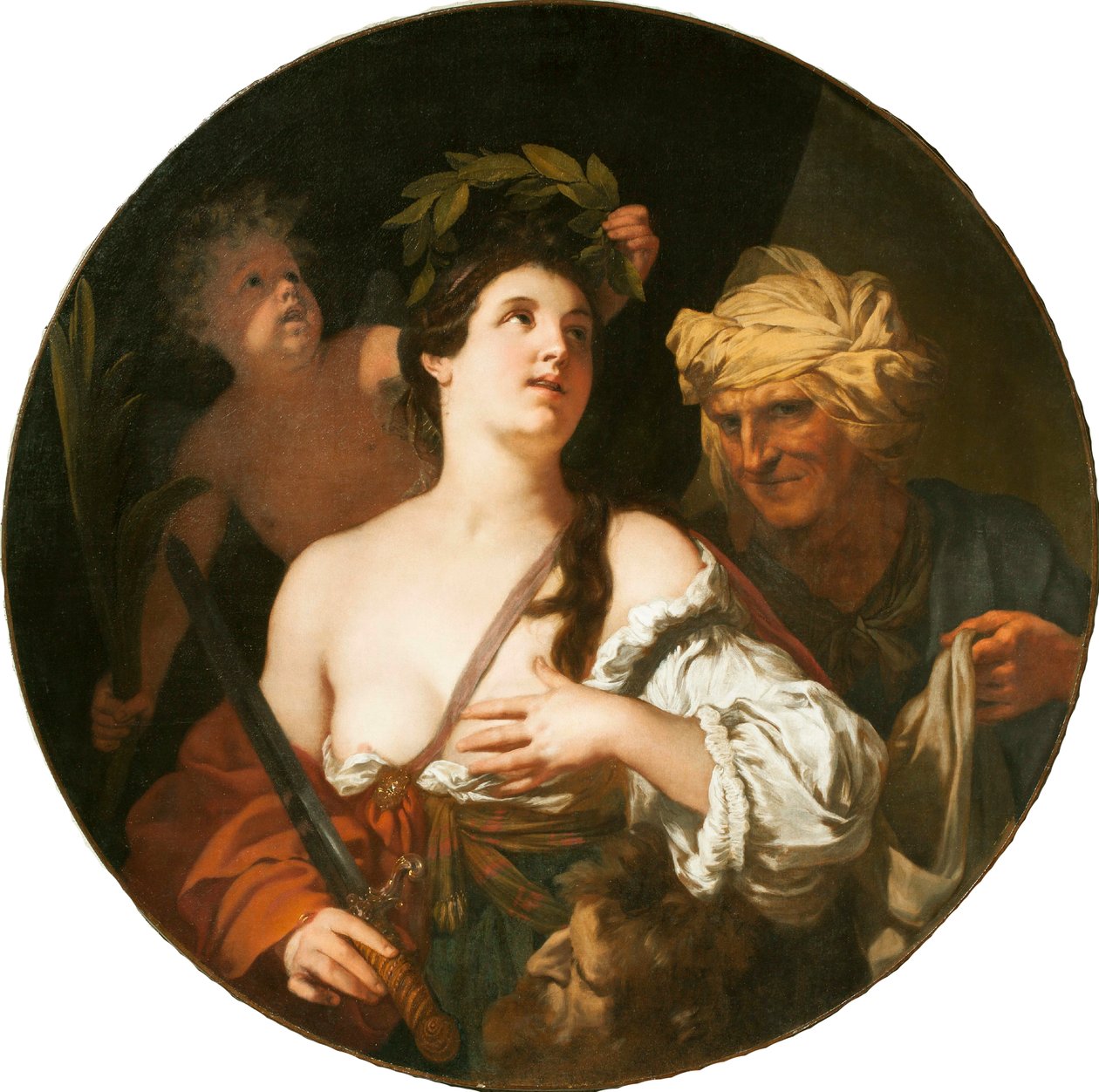 Judith med sjefen for Holofernes, 1687. av Gerard de Lairesse