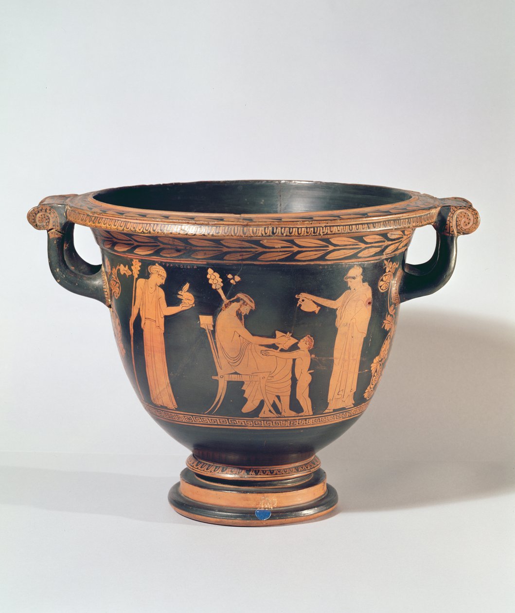 Attic rødfigur klokkekrater, ca. 450-440 f.Kr. (keramikk) av Greek