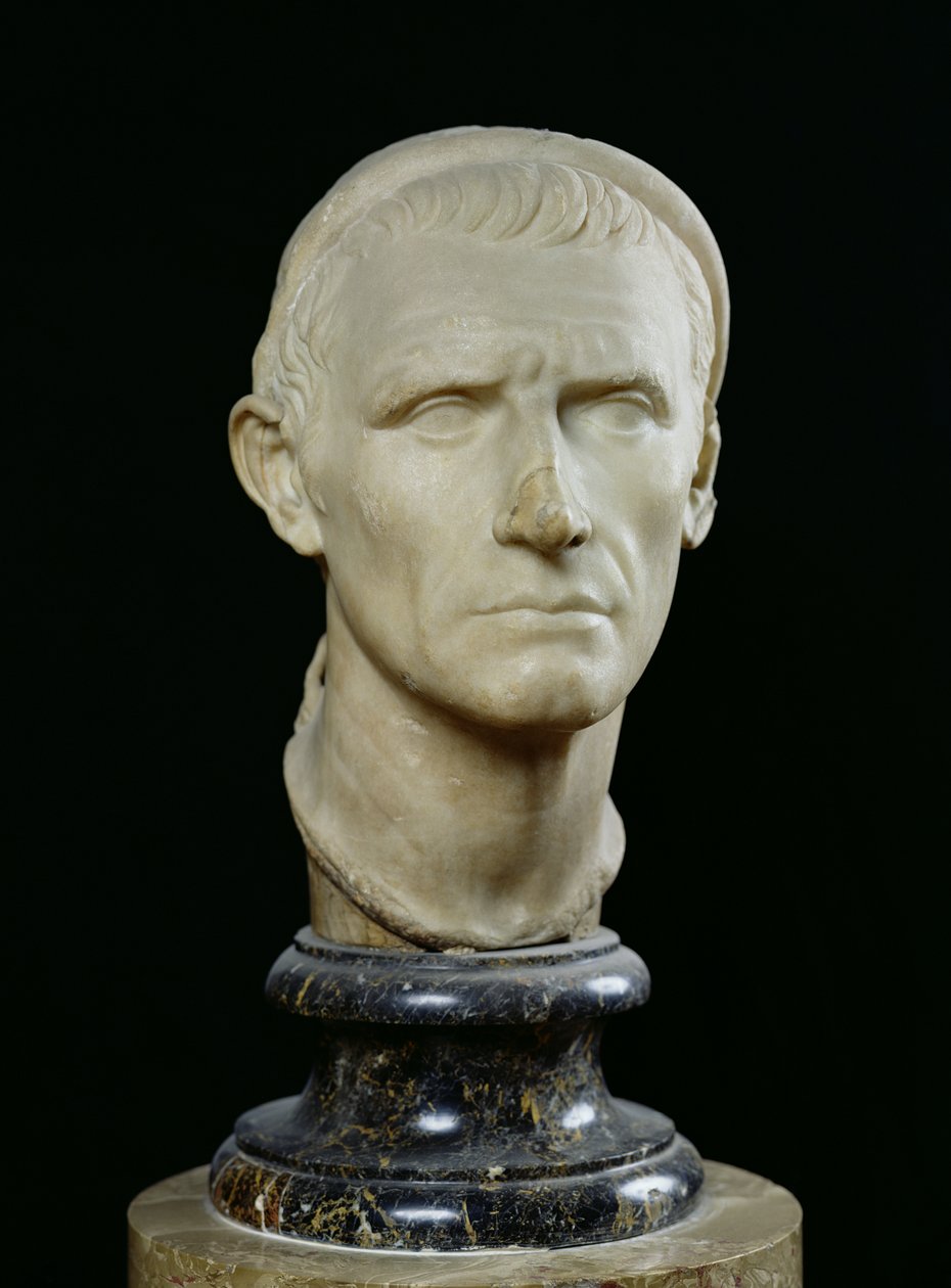 Byste av Antiochus III (223-187 f.Kr.) kopi av en original fra 3. århundre f.Kr. (marmor) av Greek