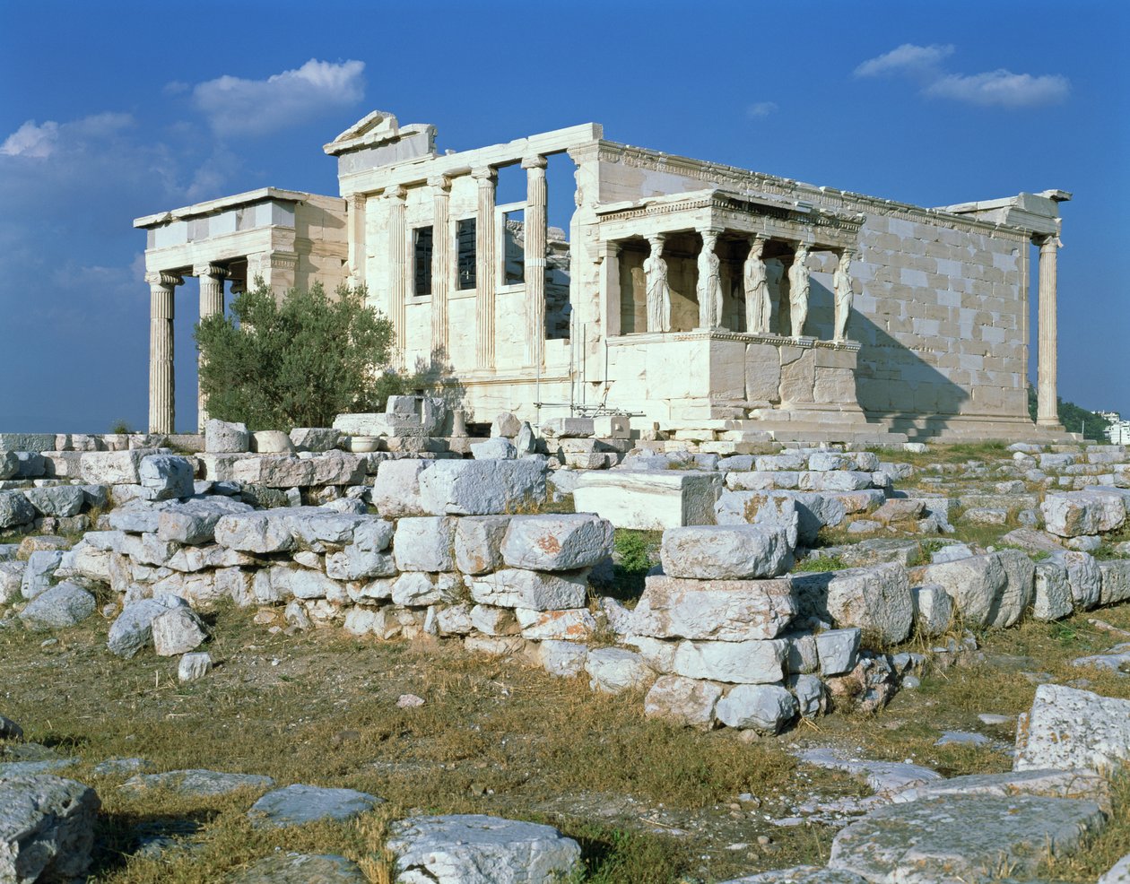 Erechtheion, ca. 421-405 f.Kr av Greek