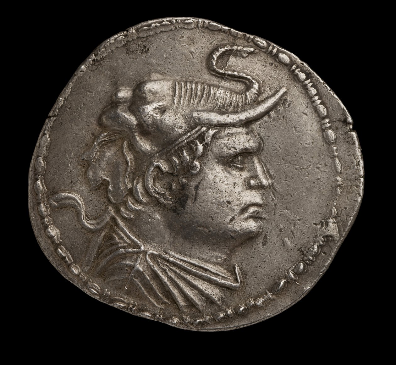 Indo-gresk mynt (sølv) av Greek