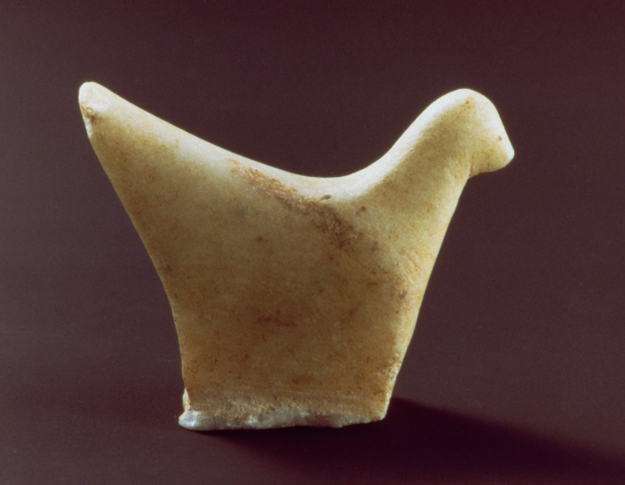 Modell av en fugl, tidlig kykladisk, ca. 2800-2300 f.Kr. (marmor) av Greek
