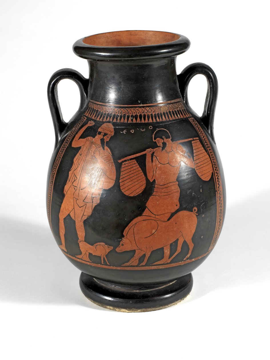 Red-Figure Pelike (keramikk) av Greek