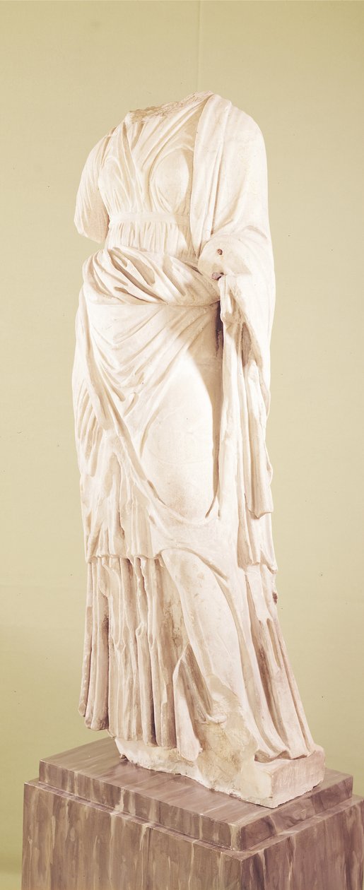 Statue av en kvinne (marmor) av Greek