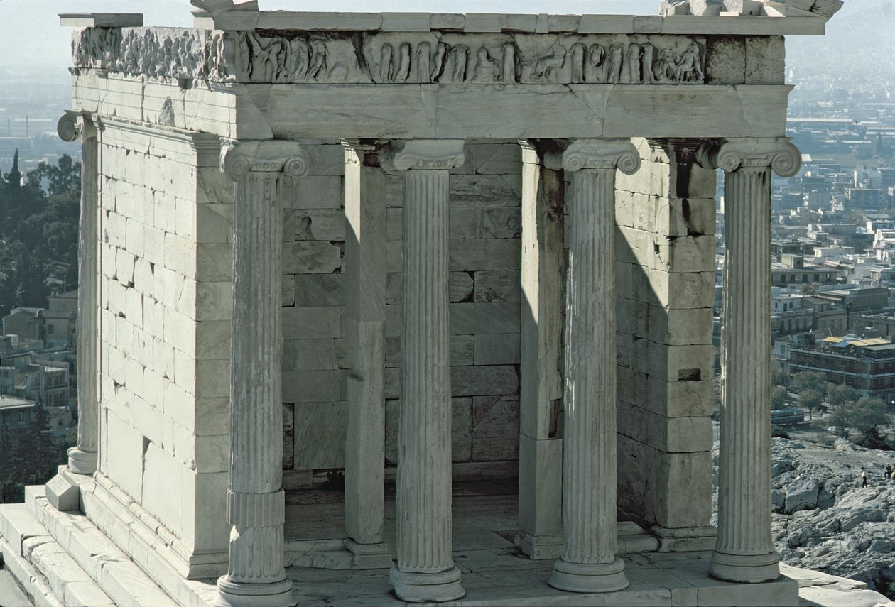 Temple of Athena Nike, bygget ca.435 BC-425 BC av Greek