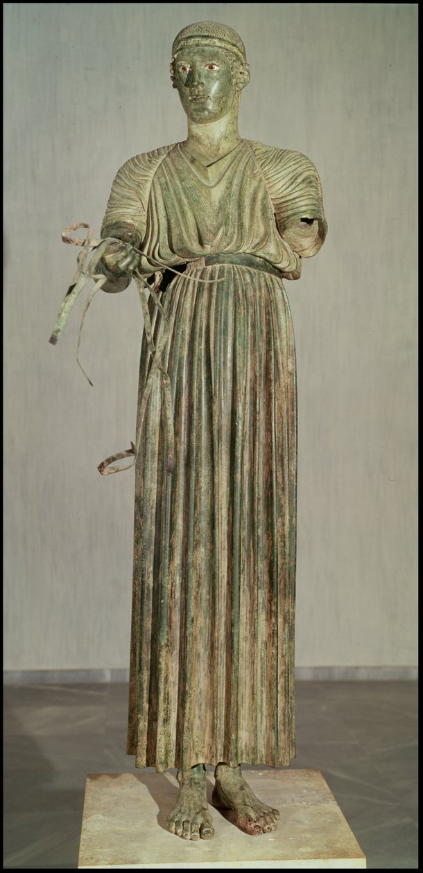 The Charioteer, ca. 470 f.Kr. (bronse) (se også 155948) av Greek