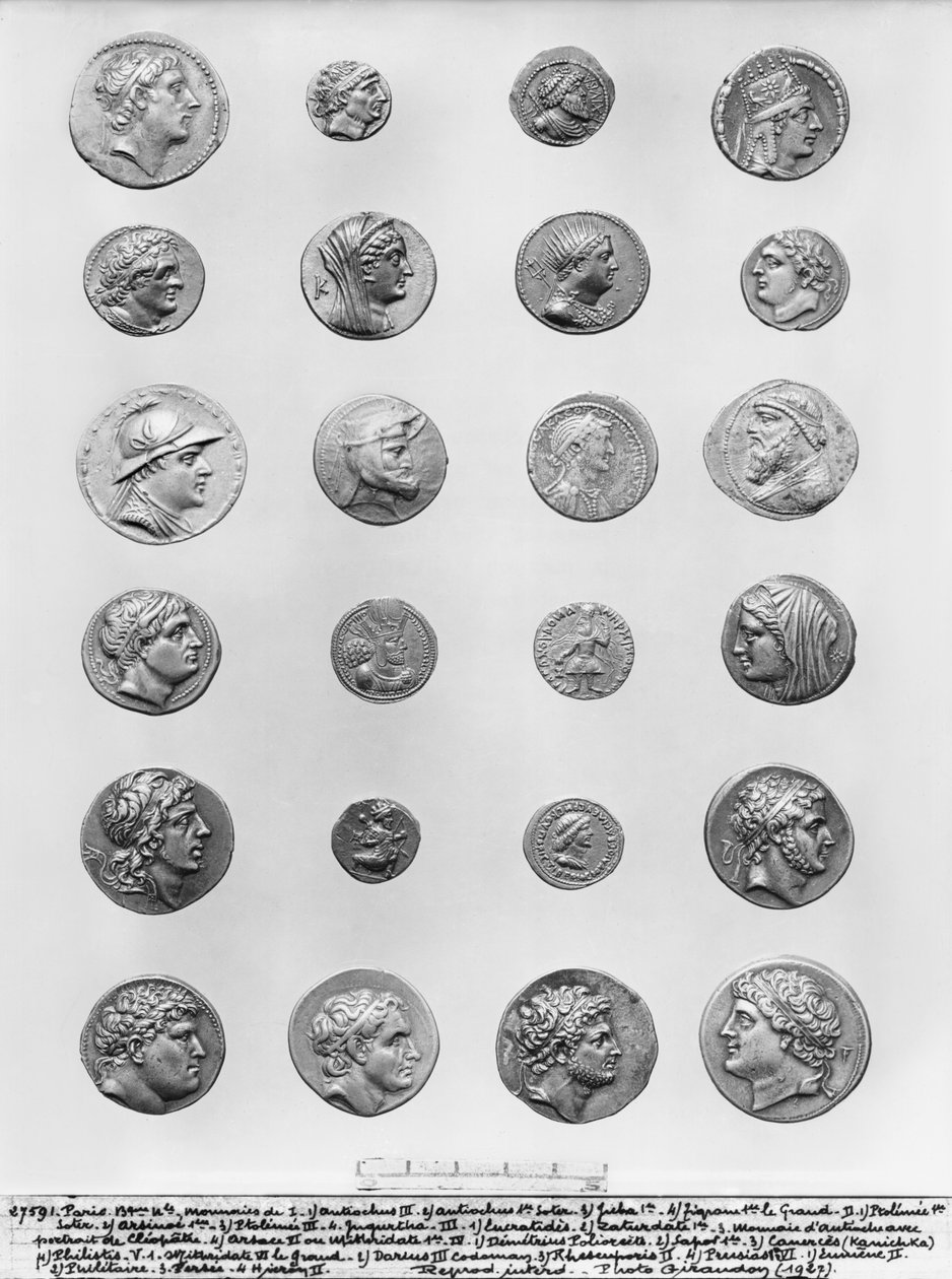 Tjuefire mynter (metall) av Greek