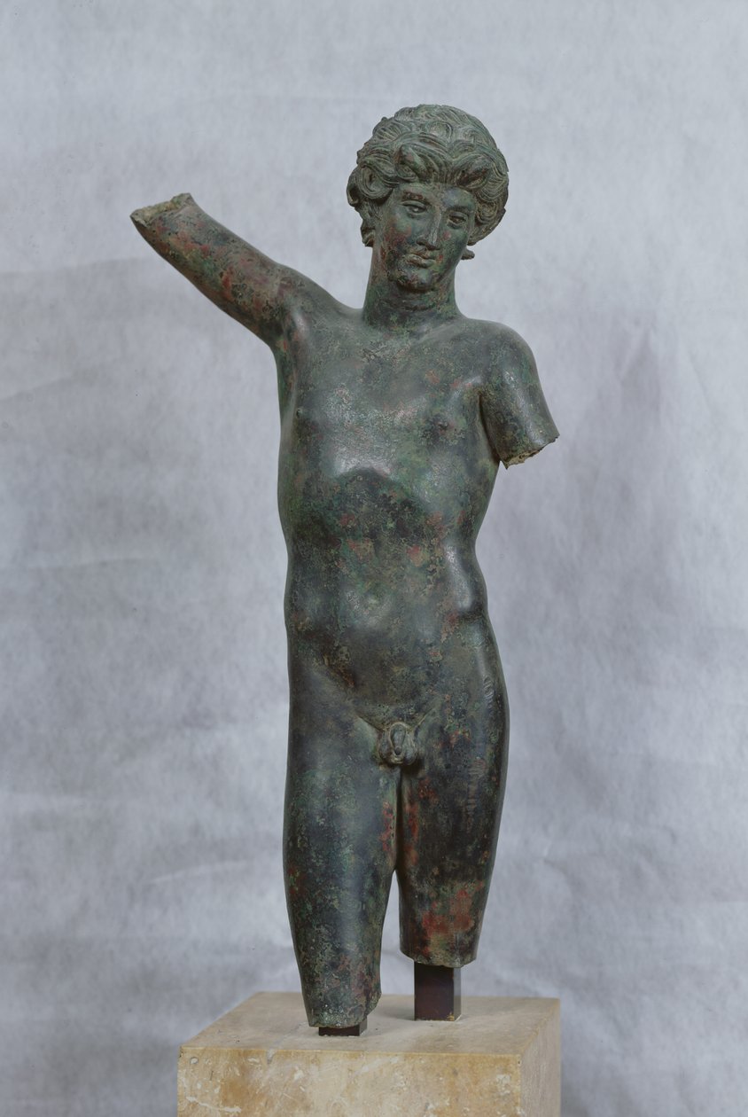 Young Pan, 4.–3. århundre f.Kr. (bronse) av Greek