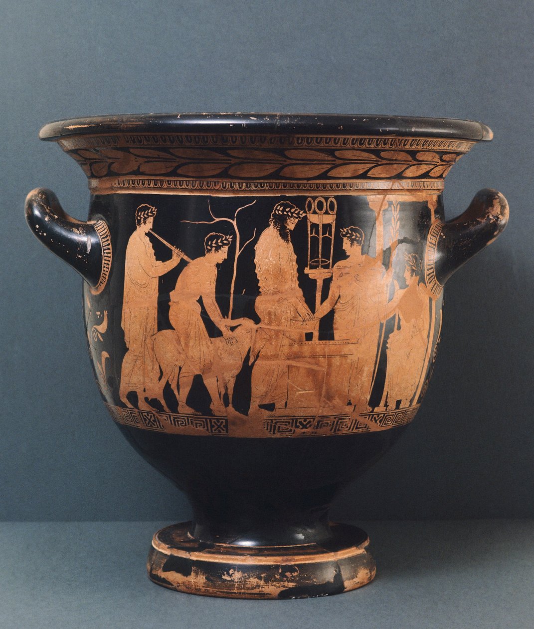 Loftsvase av Kleophon-maler, 500-tallet f.Kr. (rød keramikk) av Greek