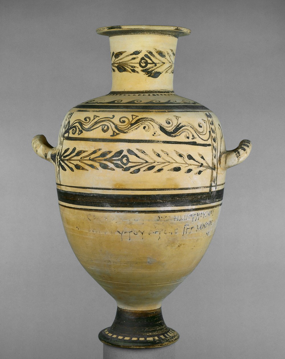 Hydria (brent leire) av Greek