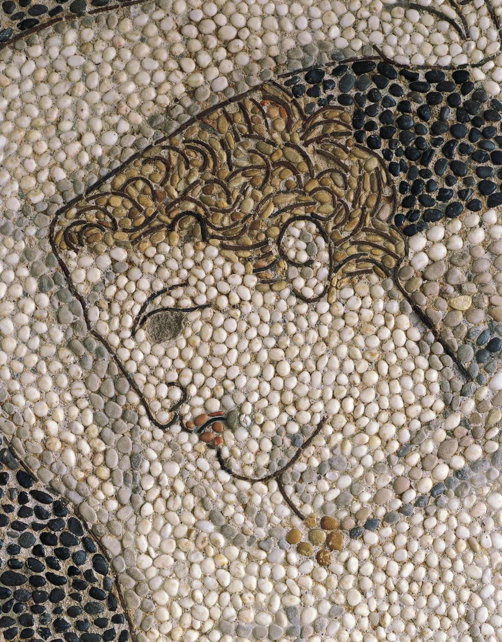 Leder av Krateros, ca. 320 f.Kr. (moasaikk) (detalj av 332175 og 419063) av Greek School