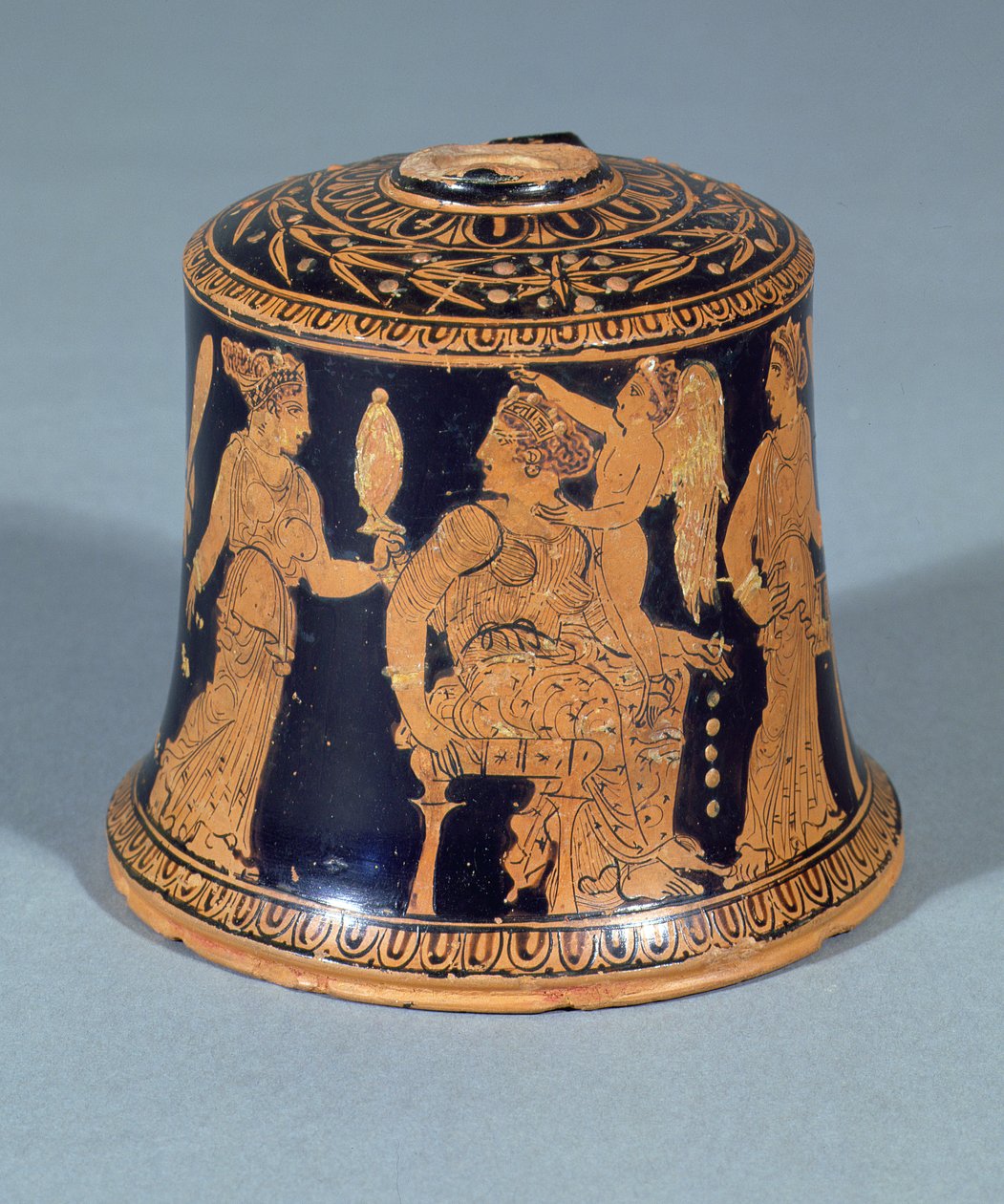 Oinochoe, Meidian Group, Attic, 420–410 f.Kr. (keramikk) av Greek School