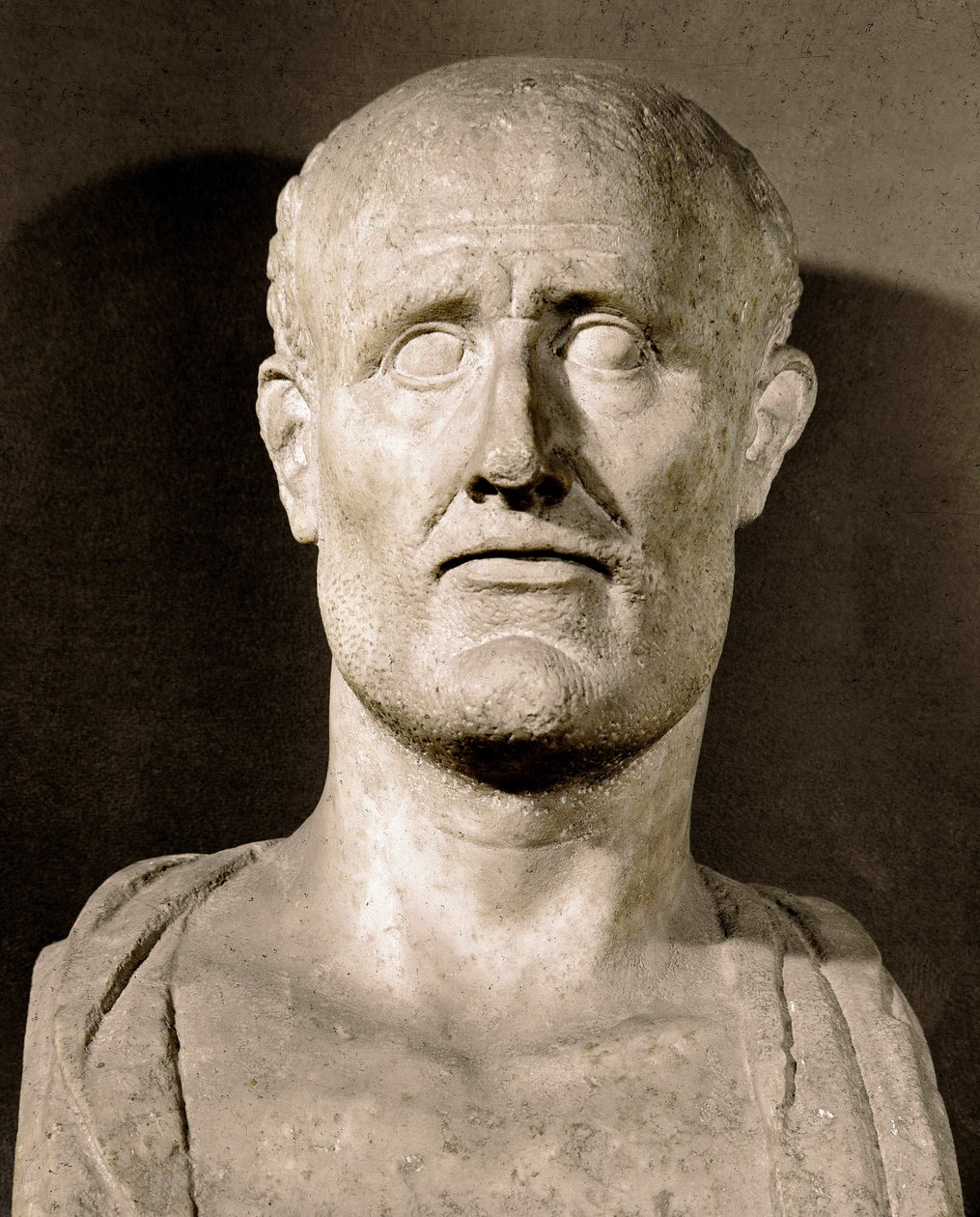 Byste av Alkibiades (450-404 f.Kr.) statsmann og athenske general Roma, Capitoline Museum av Greek or Roman