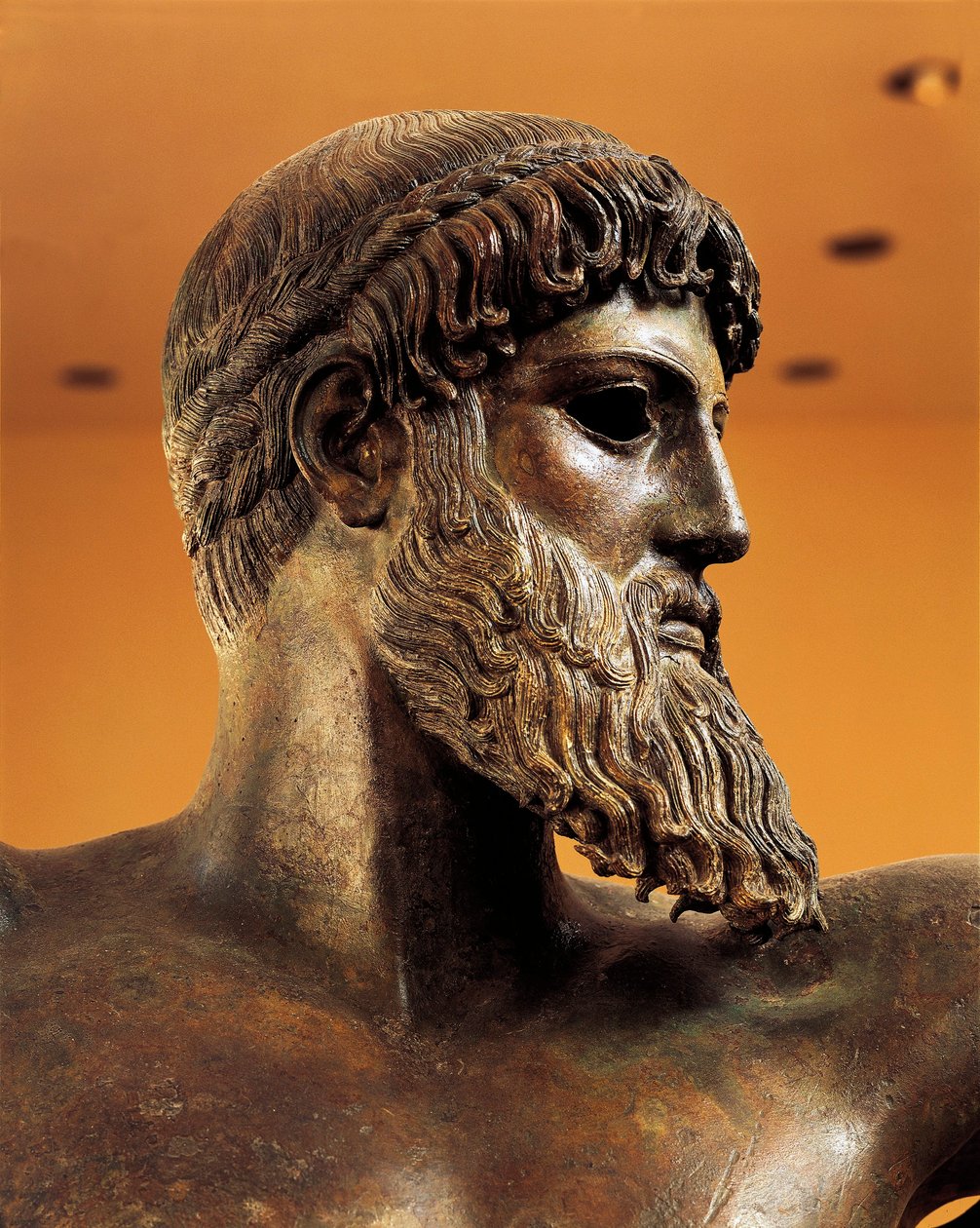 Bronsestatue av Poseidon fra Cape Artemision av Greek School