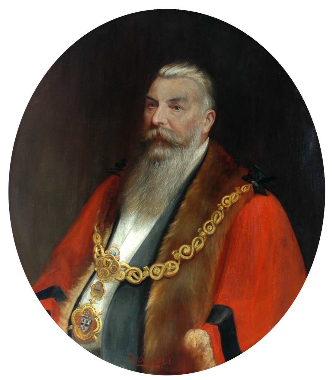 Rådmann Ickringill, ca. 1939 av Greenwood Herbert Lonsdale