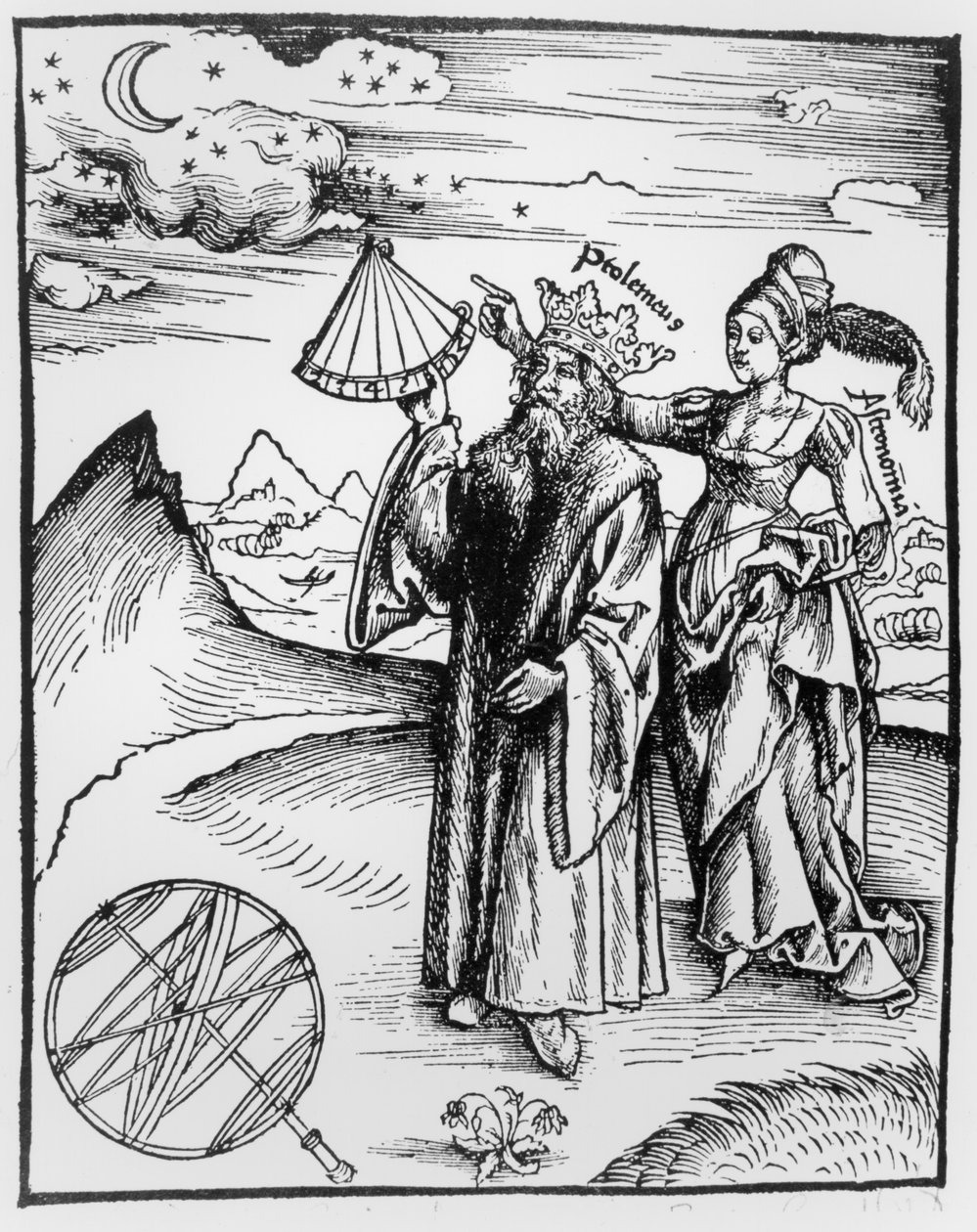Allegory of Astronomy, fra en utgave av 