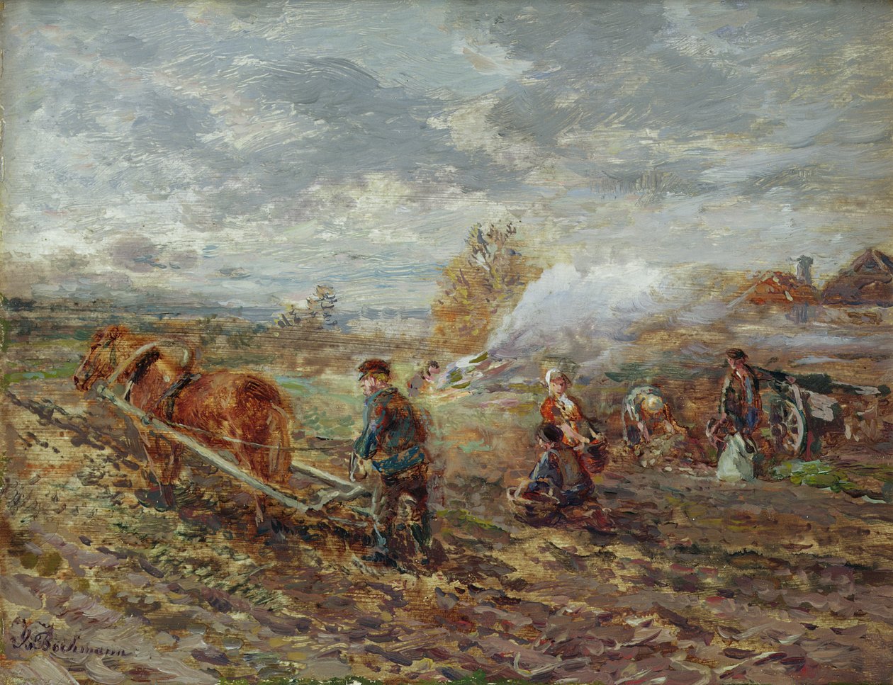 Vinterpløying av Gregor von Bochmann