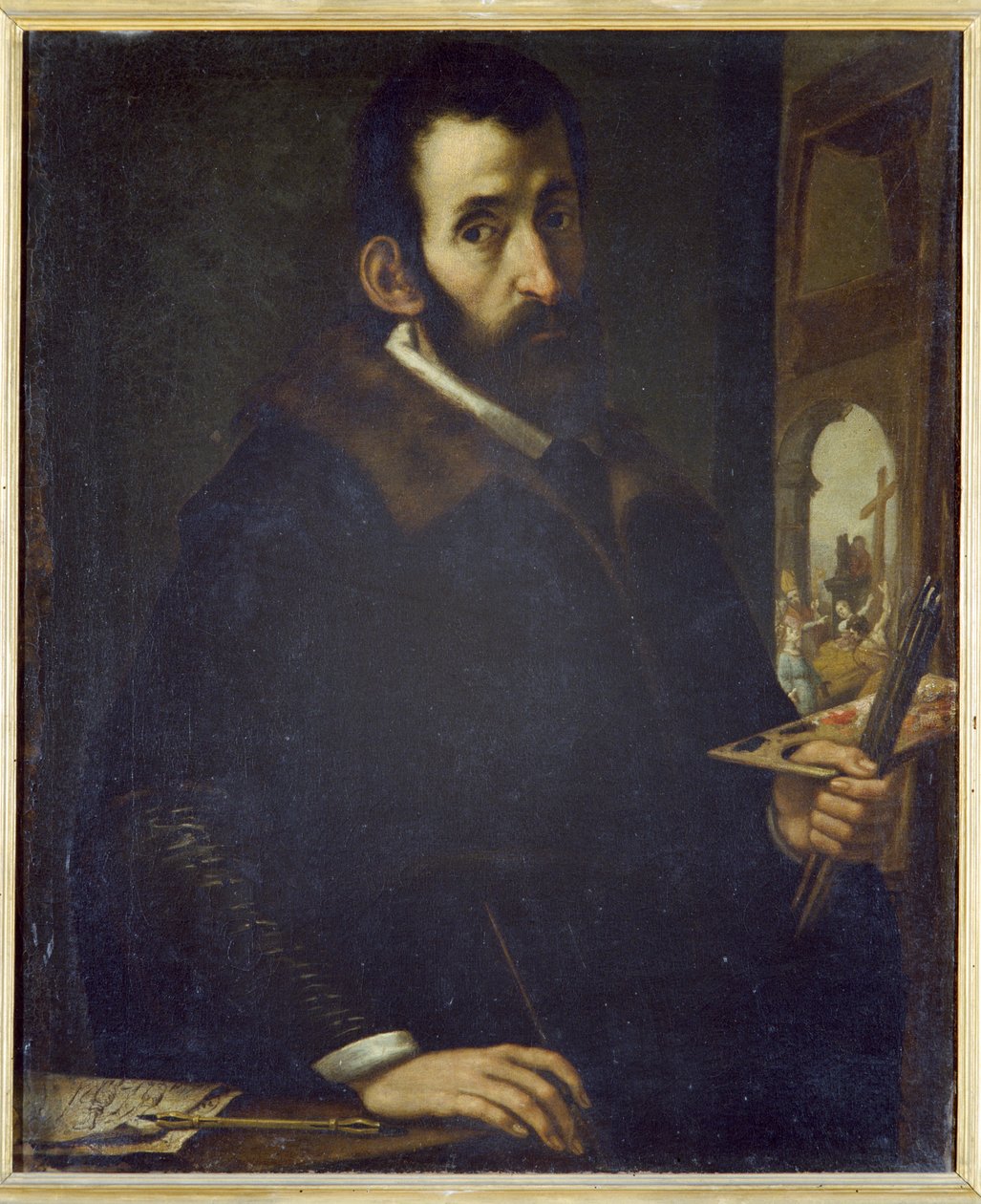 Selvportrett av Gregorio Pagani